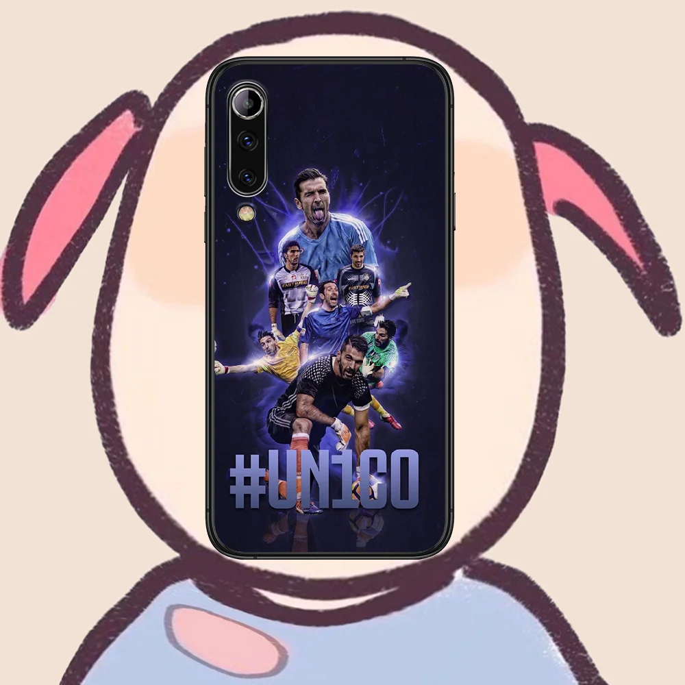 

Gianluigi Buffon Phone case For Xiaomi Mi note 10 A3 9 MAX 3 A2 8 9 Lite Pro ultra black Cell Soft Cover Painting Funda Luxury