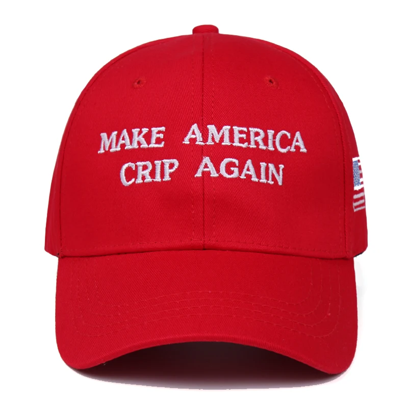 

New make American crip Again embroidered men's baseball cap casual women's caps outdoor sports hat fashion dad hats