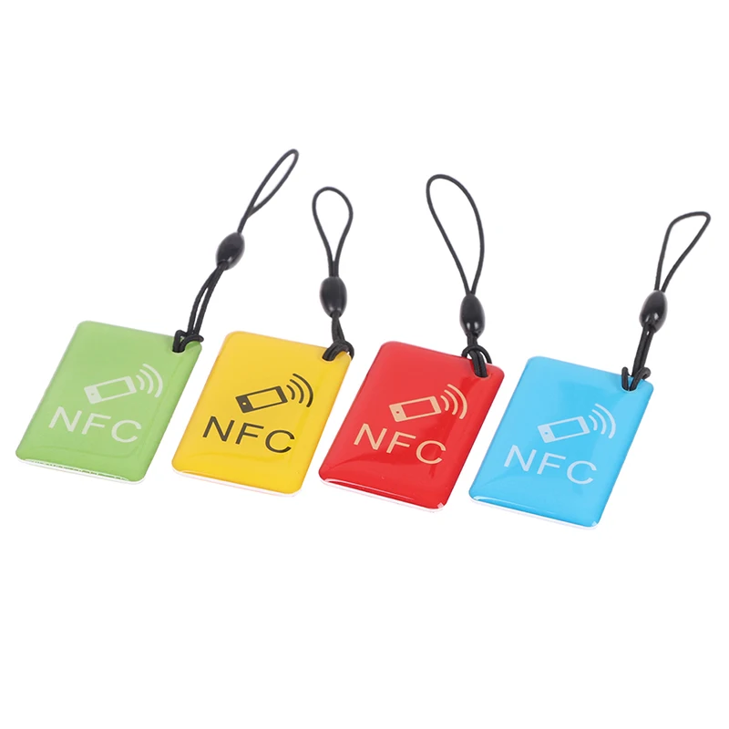 Фото NFC-метки, ярлык Ntag213, 13,56 МГц, смарт-карта для всех телефонов с поддержкой NFC, умная визитная карточка NFC №4