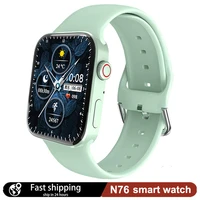 watch 7 smart watch n76 wireless charging music player men women smartwatch series7 sport running black pk iwo 13 w66 hw22 hw16
