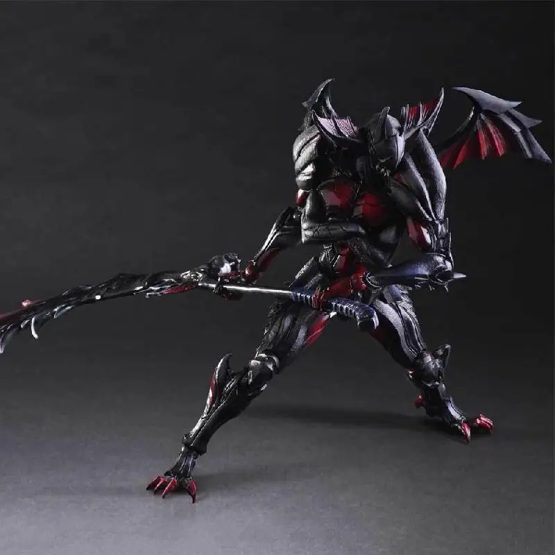 

Play Arts Monster Hunter game 26cm Ultimate Pvc Sickle Action Figure Collectible Doll Gk Model deco statue collection Toy gift