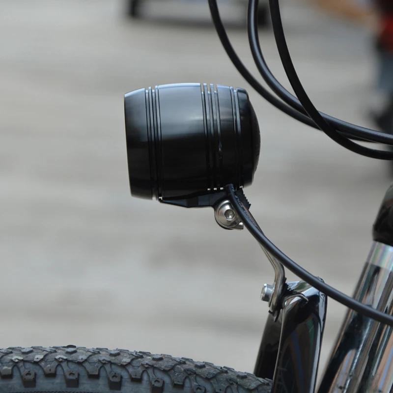 Передняя фара для велосипеда ступицы Динамо с кабелем заднего света компактная