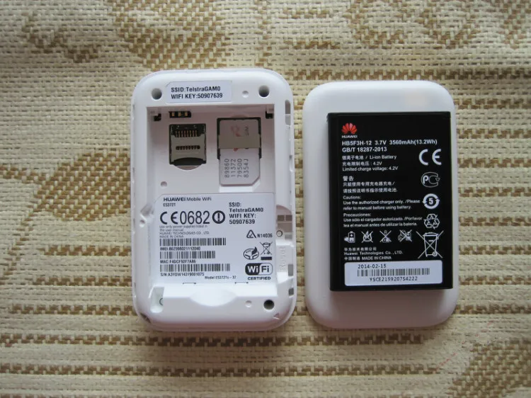 Разблокированный беспроводной роутер Huawei E5372 E5372Ts 32 3560 мАч 150 Мбит/с 4G wifi dongle 4g cpe