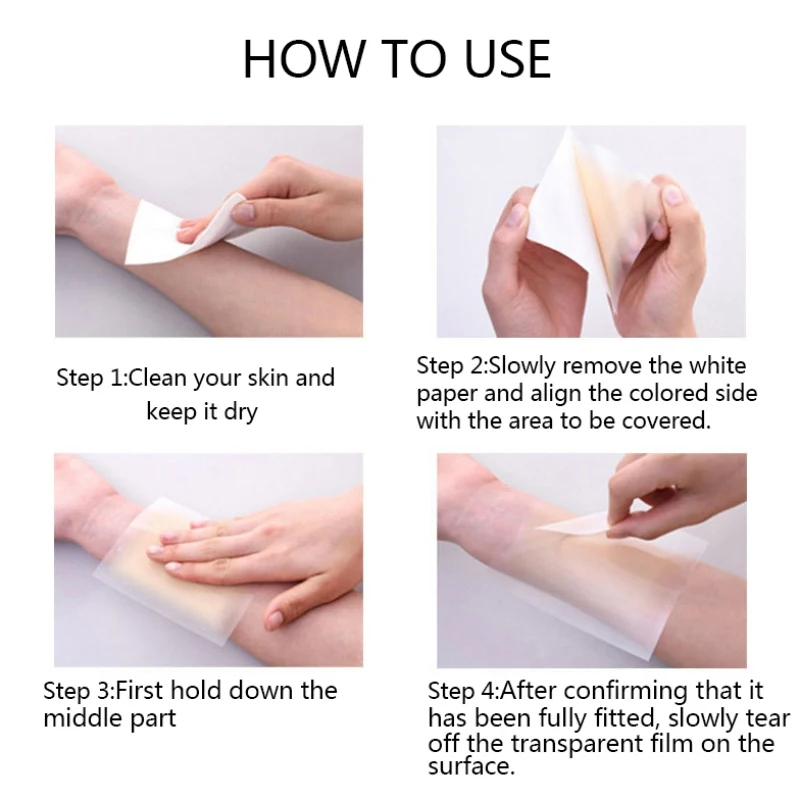 Acne Scars Blemishes Concealer Stickers Waterproof Breathable Tap Cover Flaw Concealing 2019 New Arrival