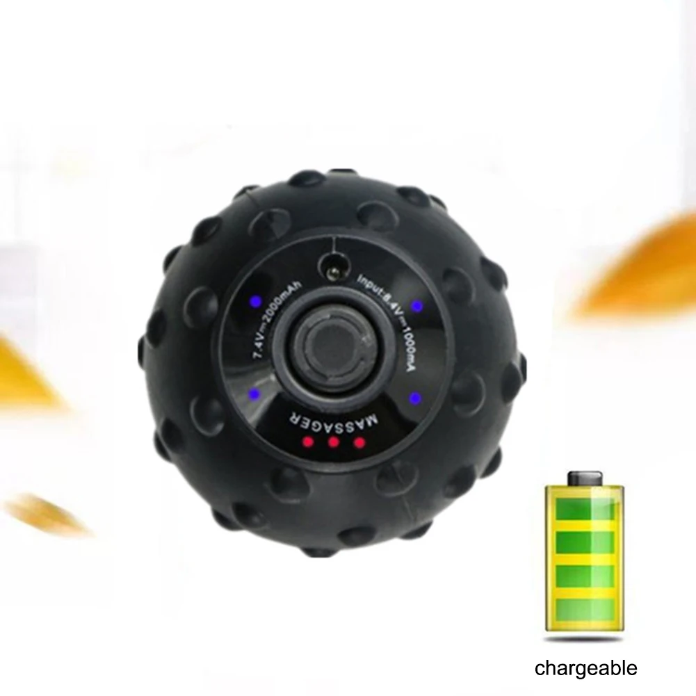 Вибрирующий Массажный мяч электрический массажный ролик фитнес-мяч для снятия