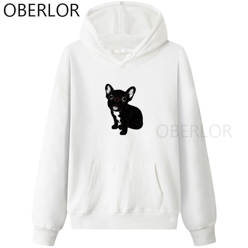 

Cute Brindle French Bulldog Printed Autumn Hoodies Fashion SweatshirtsCasual Sweaters Hip Hop Ulzzang Top Pullovers