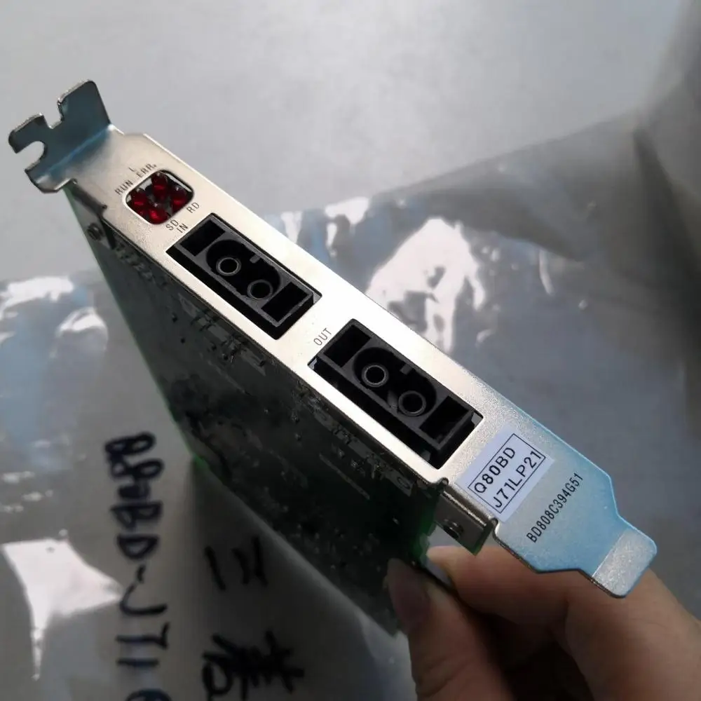 

Q80BD-J71LP21-25 PLC Visual industry communication module board card （Quality guarantee and the price is negotiable）