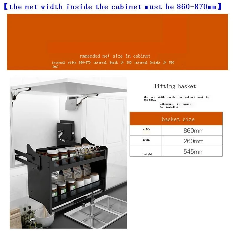 

Cocina Dish Drainer Despensa Gabinete Cestas Para Colgar En La Ducha Hanging Organizer Cozinha Kitchen Cabinet Storage Basket