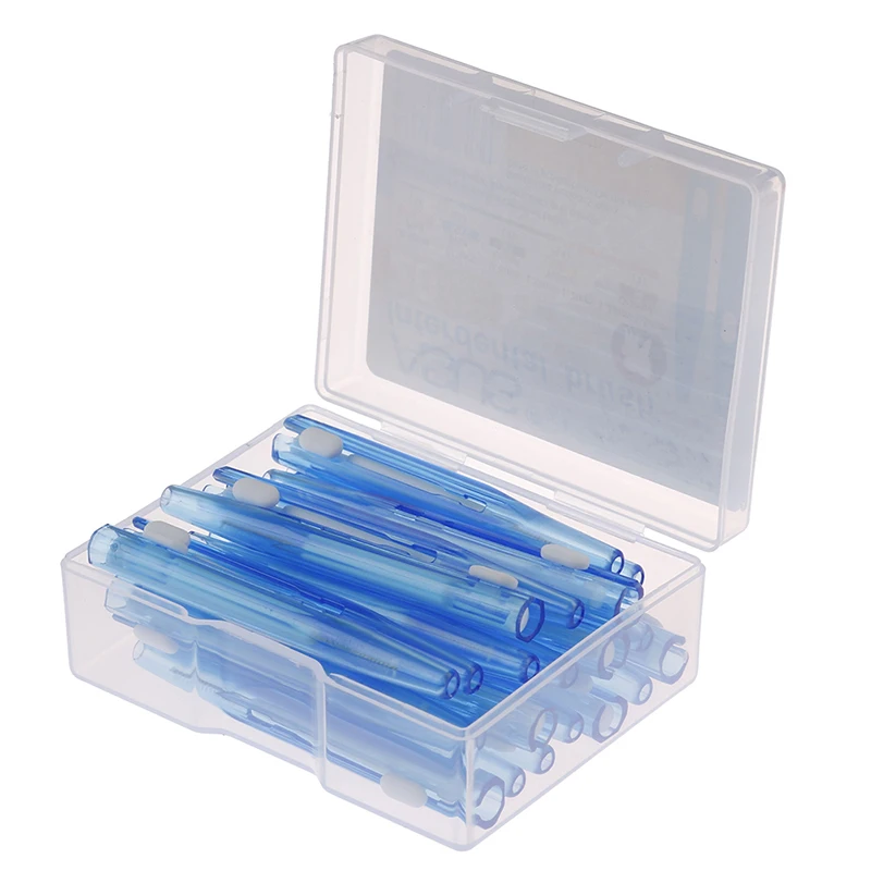 

20pcs/box 5 colors Orthodontic Interdental Brush Oral Hygiene Clean Between Teeth oral care Floss Brushes Dental Soft Plastic