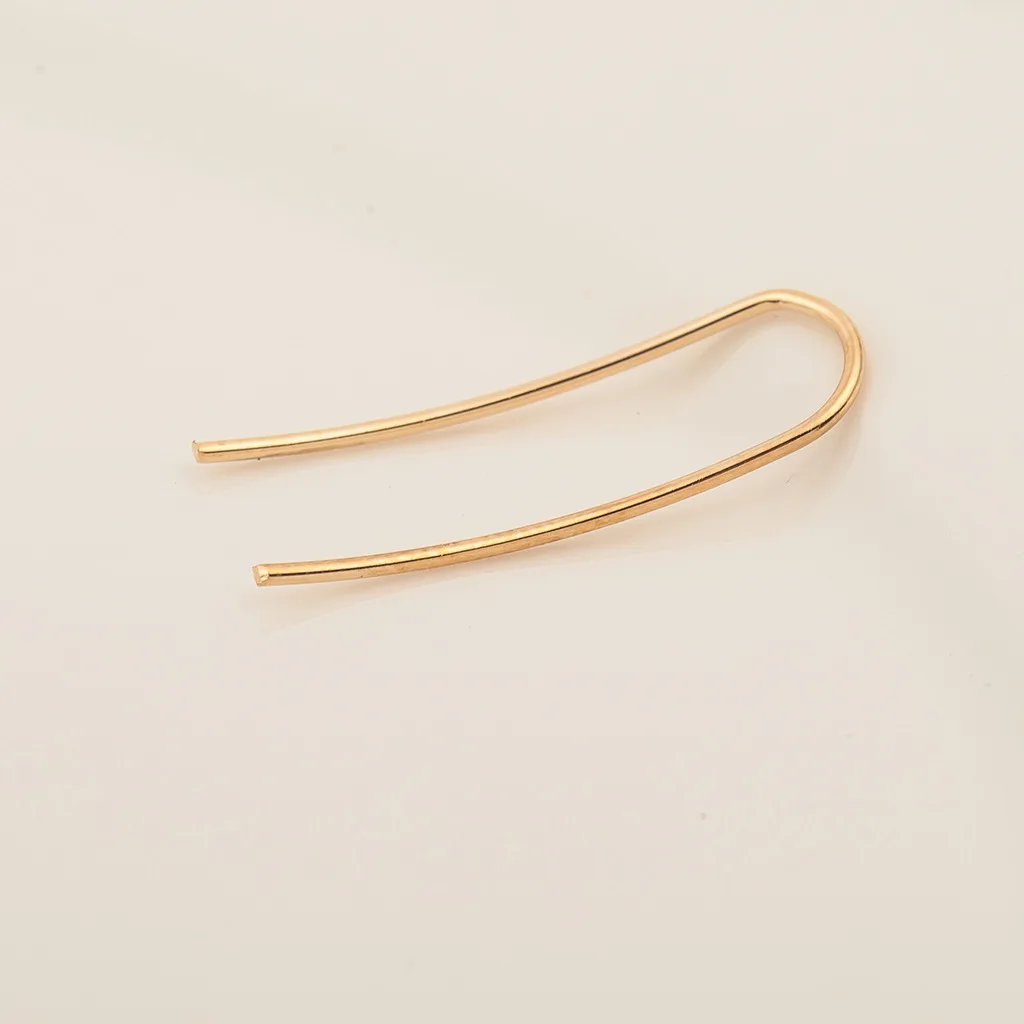 

QW Korean Style Creative Simple Earring Personality Trend U Ladies Earpin Earrings Wholesale
