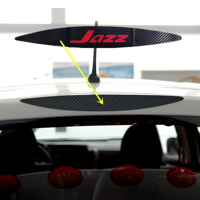 Наклейки и Переводные картинки из углеродного волокна стоп сигнал для Honda Fit / Jazz