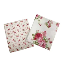 big floral cotton fabric cotton dress making fabric baby bed sheet fabric diy sewing bed sheet tissue