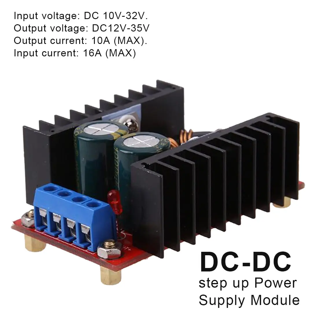 Boost 9A 150 Вт повышающий преобразователь понижающий преобразователь с регулировкой 12-32 В до 12-35 в модуль питания