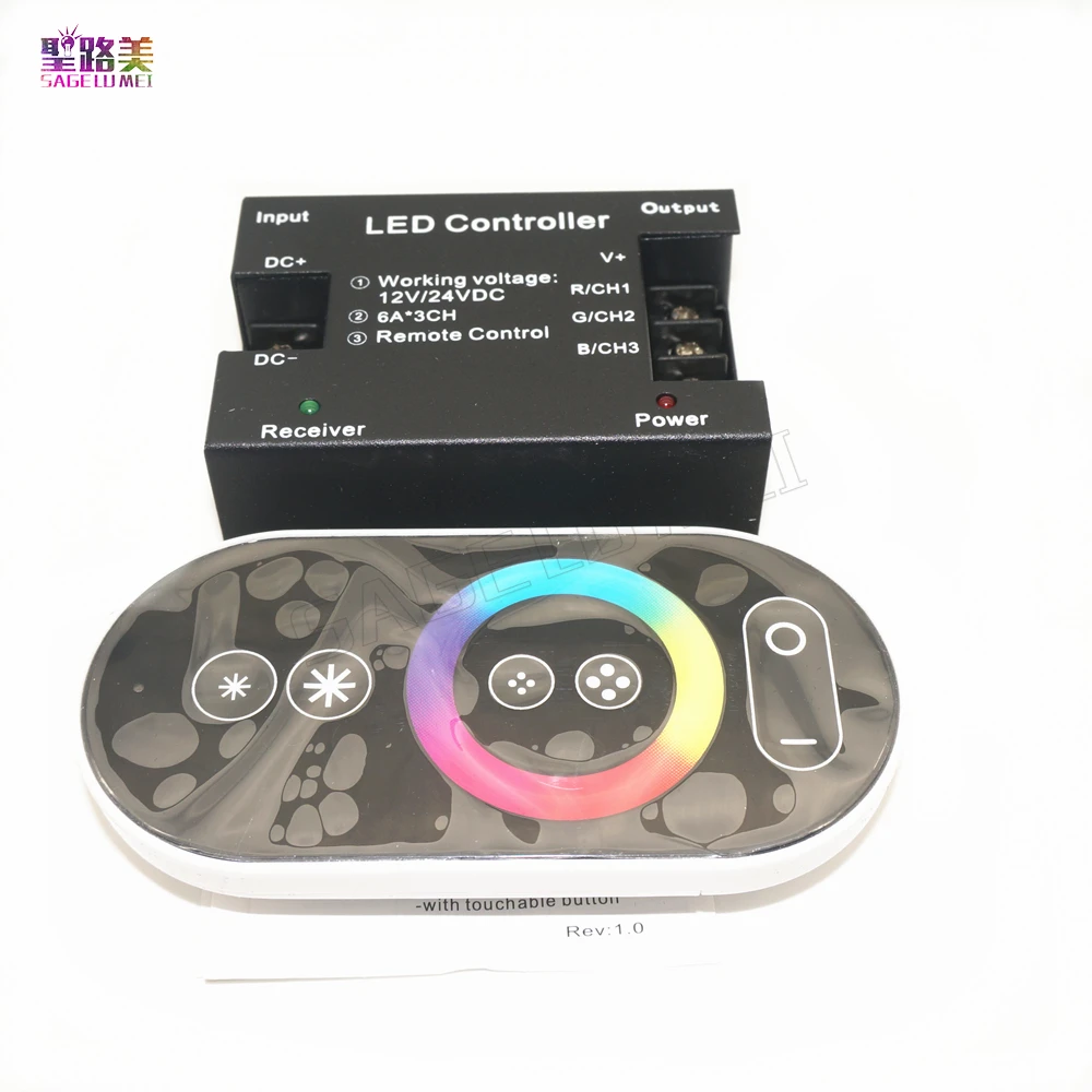 Бесплатная доставка Компактная Беспроводная сенсорная панель с радиочастотным