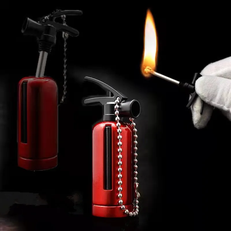 

2021 New Outdoor Windproof Waterproof Camping Lighter Metal Permanent Match Lighter Smoking Accessories Men's Gift