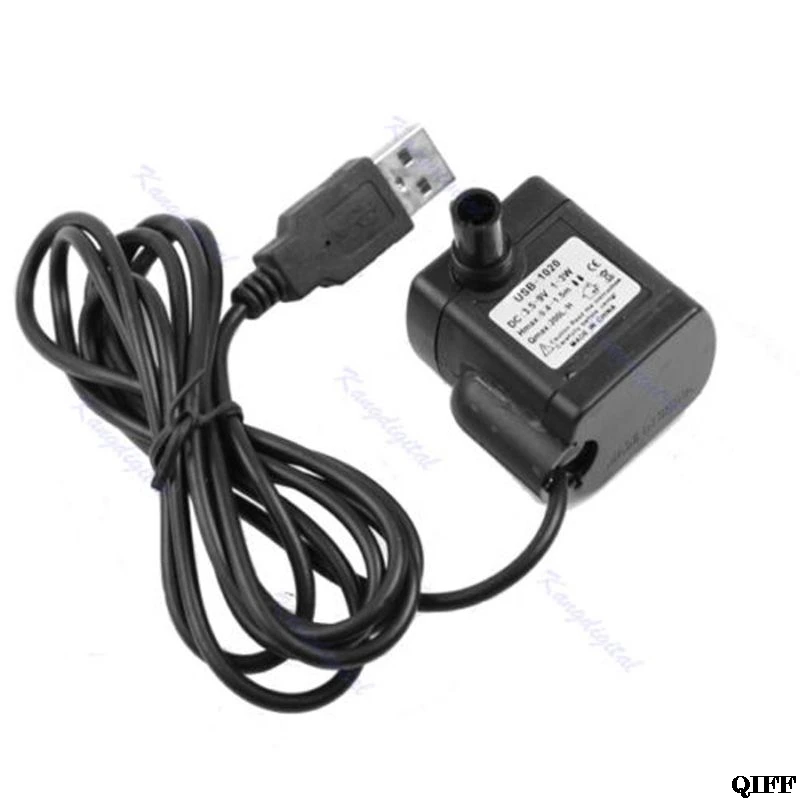 DC 3,5 V-9 V 3W USB погружной водяной насос для аквариума фонтан Пруд воздушный насос мини Электрический погружной водяной насос