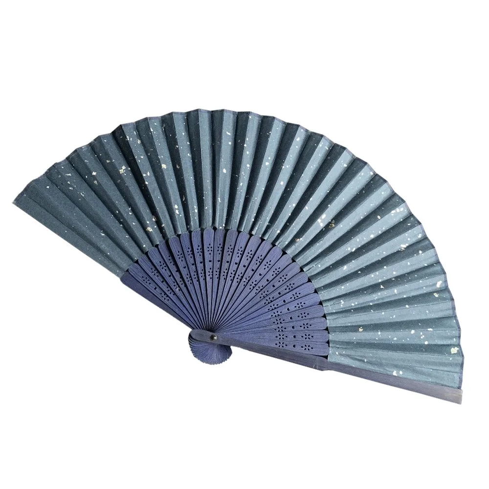 

12 PCS Good Quality Japanese Style Bamboo Frame Paper Folding Fan Hand Held Home Decorations and Souvenirs Holiday Gift
