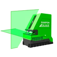 danpon laser level vh 181 2 line self leveling green beam cross line laser level for indoor and outdoor decoration picture hang