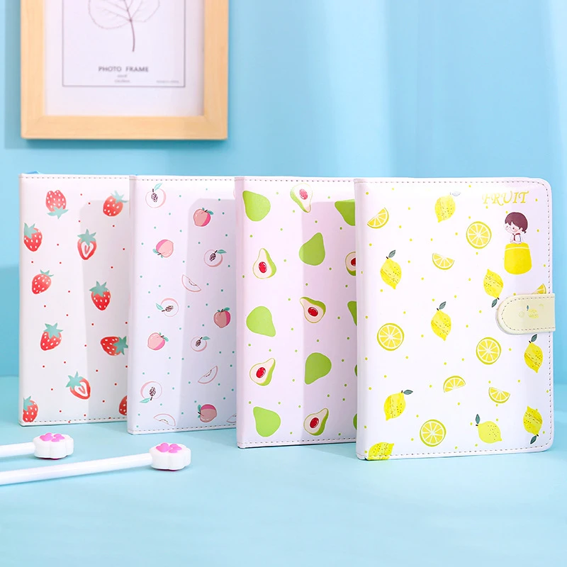 

2021, милый мультяшный блокнот, Еженедельный планировщик, кожаный дорожный дневник, записная книжка, милый блокнот, канцелярские принадлежно...