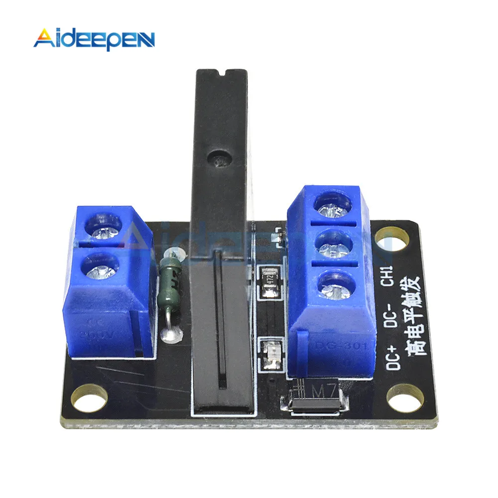 G3MB-202P 1 канальный твердотельный релейный модуль платы PCB SSR 5 В DC для Arduino предохранитель высокого уровня