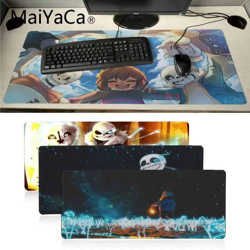 

Игровые офисные мыши Maiyaca Undertale, игровые коврики для мыши, игровые коврики для мыши, настольная клавиатура, коврик для мыши в стиле аниме, игр...