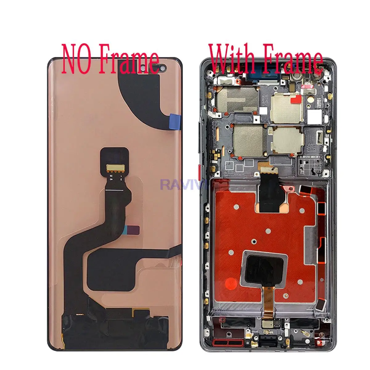 Pantalla LCD AMOLED de 6,76 pulgadas para Huawei Mate 40 Pro, montaje de digitalizador probado, NOH-AL00 de repuesto NX9 AN00-1