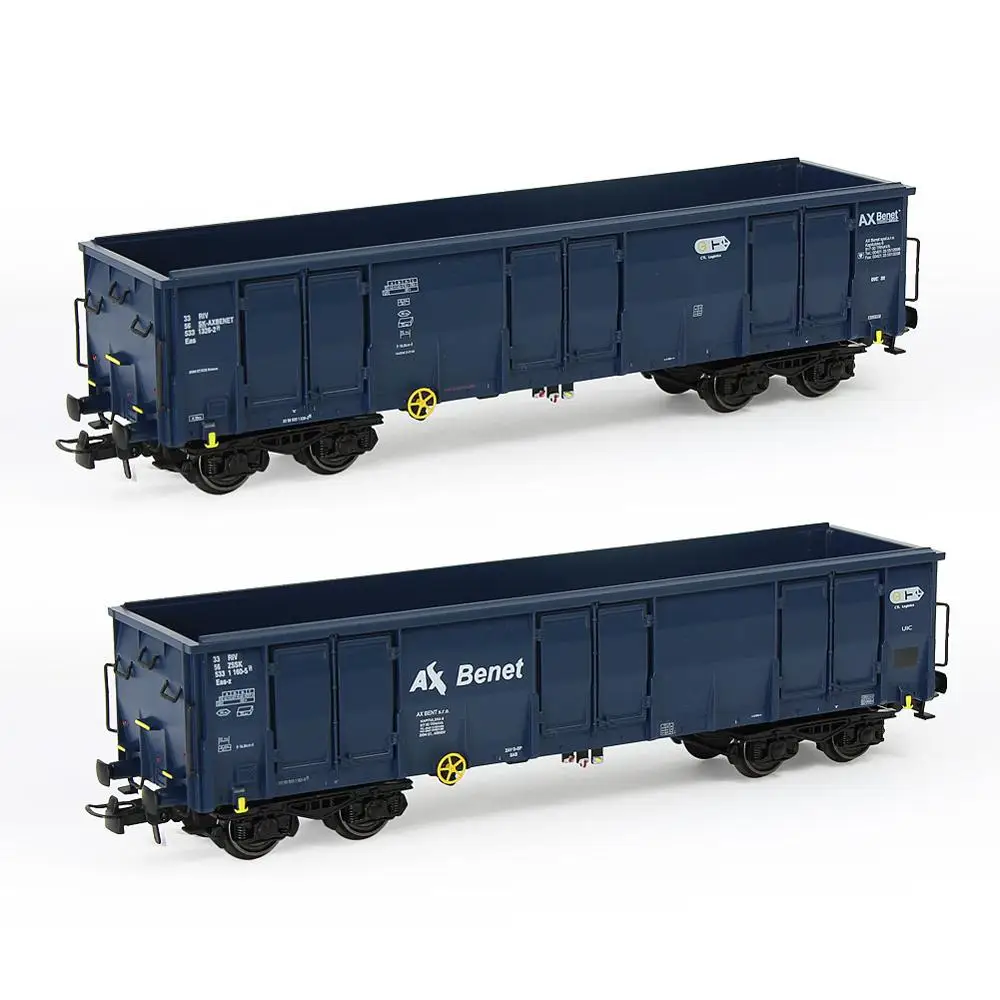 

C8742 HO Scale 1:87 High-side Gondola Car Wagon Railway Model Train Container Carriage Freight Car 1pc/2pcs