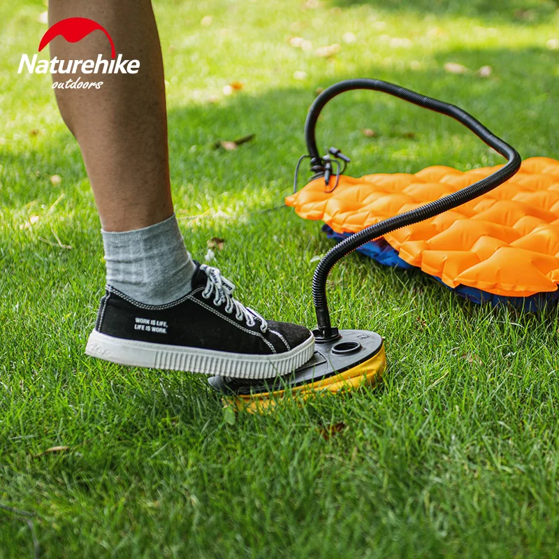 Naturehike открытый ножной насос воздушный коврик для кровати кемпинга кольцо