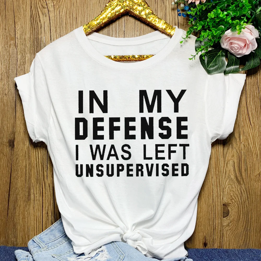 

2021 new T-shirt fashion English Print Top T-shirt jy0282