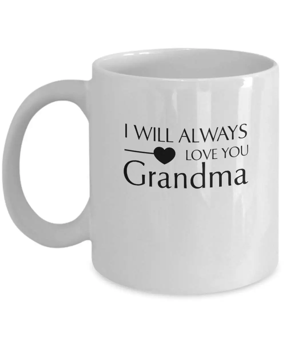 Я очень люблю свою бабушку керамическую кофейную кружку | Дом и сад