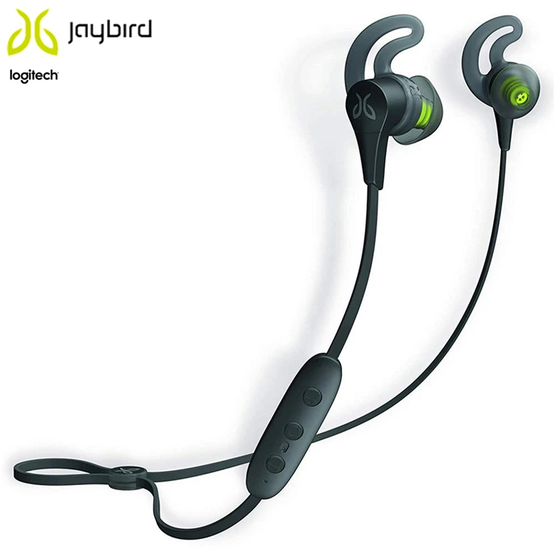 Беспроводные спортивные наушники Logitech Jaybird X4 Bluetooth время воспроизведения 8 часов