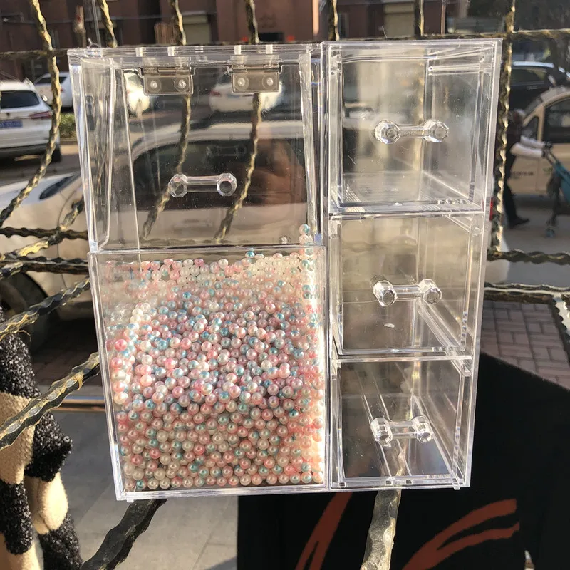 Многофункциональный акриловый Органайзер для макияжа коробка демонстрации