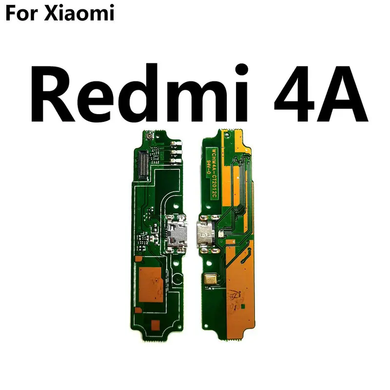 

USB-разъем для зарядки Xiaomi Redmi 4A, гибкий кабель с микрофоном