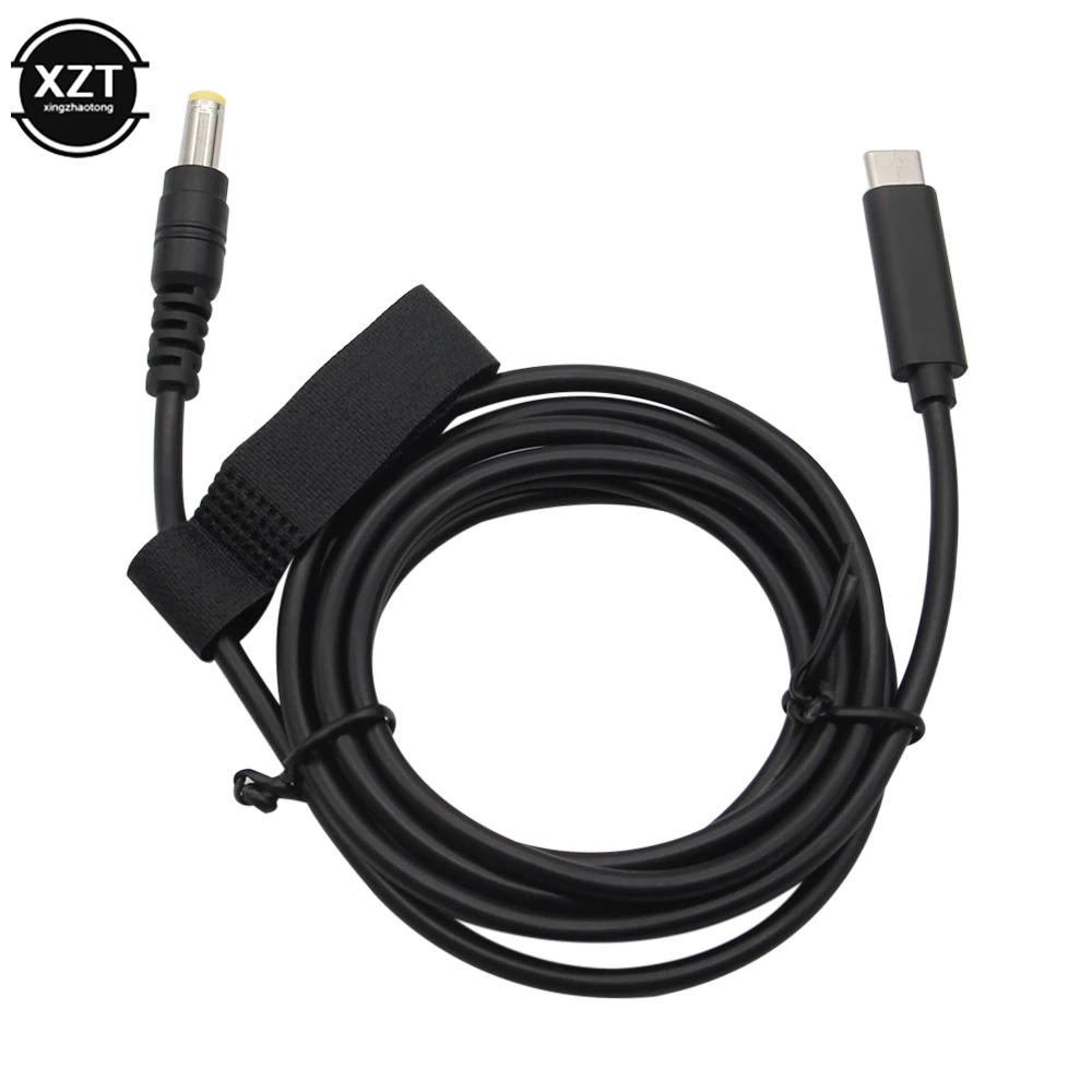 PD2.0 от 3,0 до DC 5,5*2,5 приманка триггерный адаптер кабель TYPE C PD приманка линия QC4 зарядное устройство для ноутбука 18,5 20 в