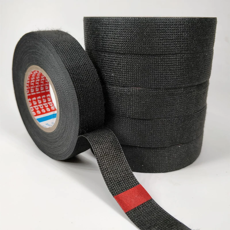 Antiflaming Length15M 1PC New Wiring Loom Cloth Tape For Cable Harness Hot Sale Popular Adhesive High Quality | Обустройство дома