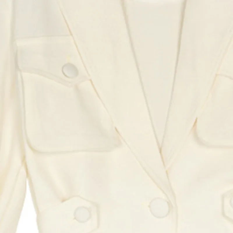 

DEAT 2021 Spring And Autumn Fashion Casual Long Sleeve Slim Single Button Turn-down Collar Jacket Coat Women SL665