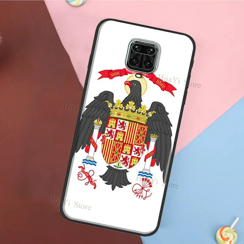 Чехол герб оружия с флагом Испании для Xiaomi Redmi Note 11 Pro 10 10S 9S 7 8 9 чехол 9A 9C 9T |