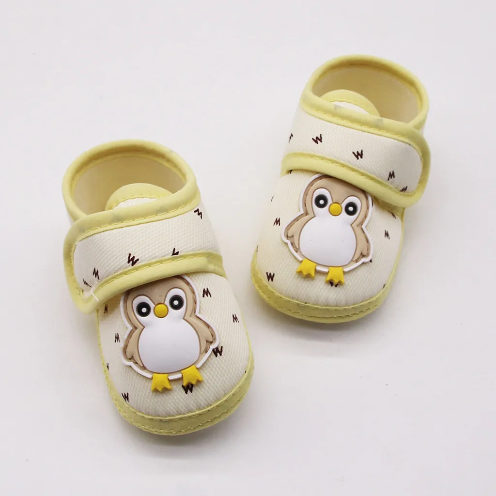 

Spring New Hot Infant Newborn Baby Girls Boy Prewalker Animal Prints Cartoon Single Crib Shoes Non-slip Soft Sole Baby Shoes
