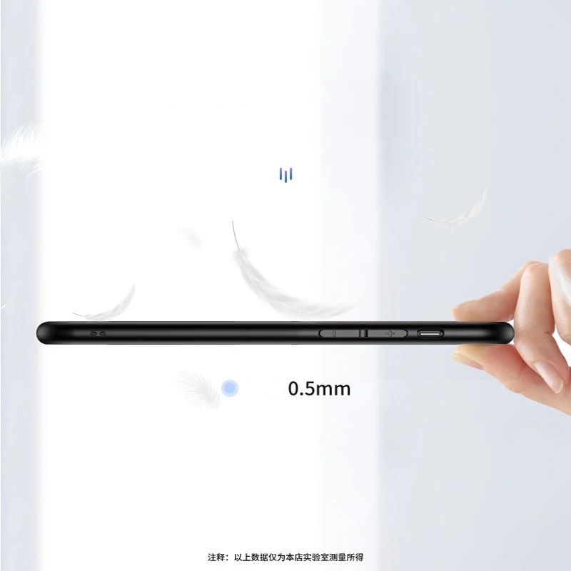 Чехол KEYSION с градиентным закаленным стеклом для Xiaomi Redmi Note 8 Pro 7 6 5 K20 мягкий