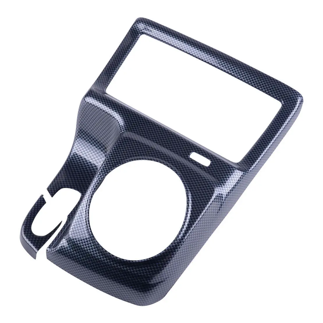 

Center Gear Shift Frame Cover For Honda Civic 2006-2011 Left Black Carbon Fiber Style Car