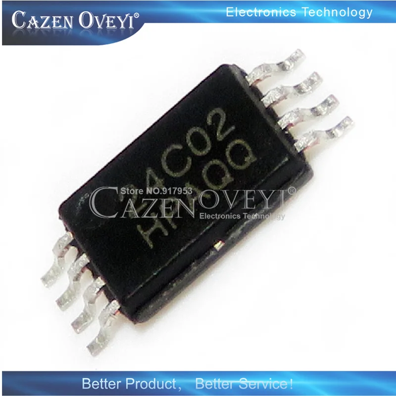 

10 шт AT24C02-10TU-2.7 AT24C02 24C02 TSSOP-8 в наличии