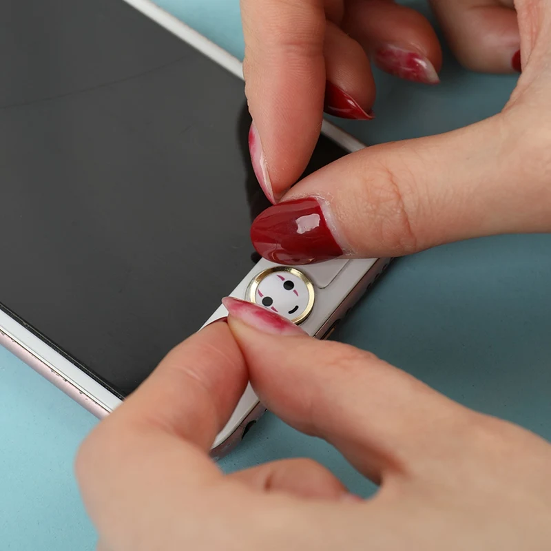 Милый мультфильм наклейки на кнопку &quotдомой&quot для iPhone 5 5S SE 6 6S 7 8 Plus Ipad Air 2 Mini