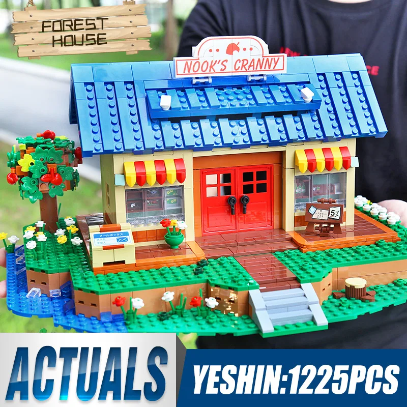 Yeshin K103 строительные блоки стрейч игрушки животные пересечение дома сборные