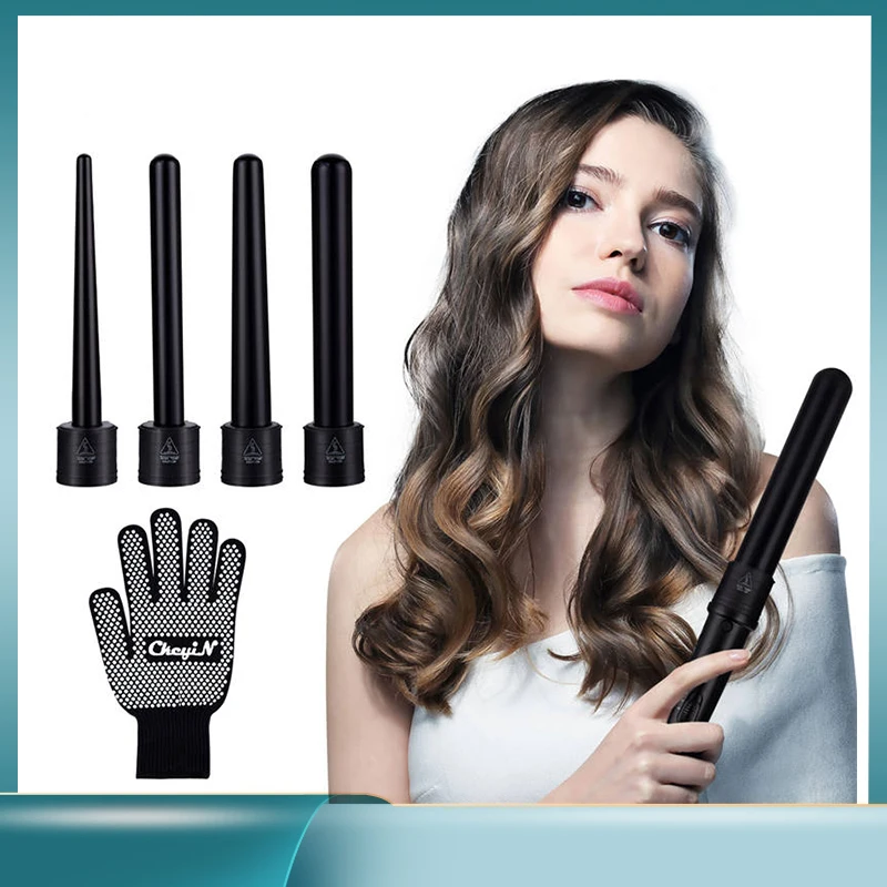 

5-in-1 Curling Iron Wand Hair Curling Iron Crimp Corrugation for Hair Styling Tools 9-32mm Hair Crimper Professional Hair Curler