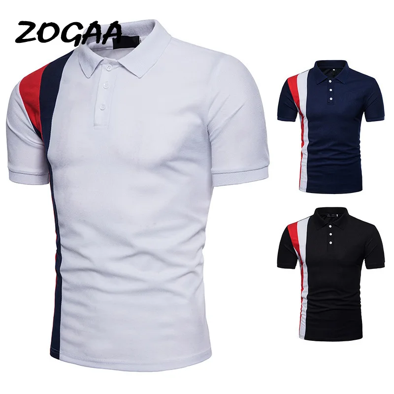 

ZOGAA 2020 new summer men's new men's plus size fashion short sleeve T-shirt wild simple