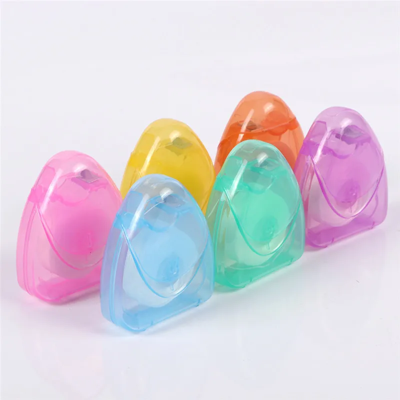 Зубная нить с микровоском 50 м ароматом перечной мяты|Держатель зубной нити| |