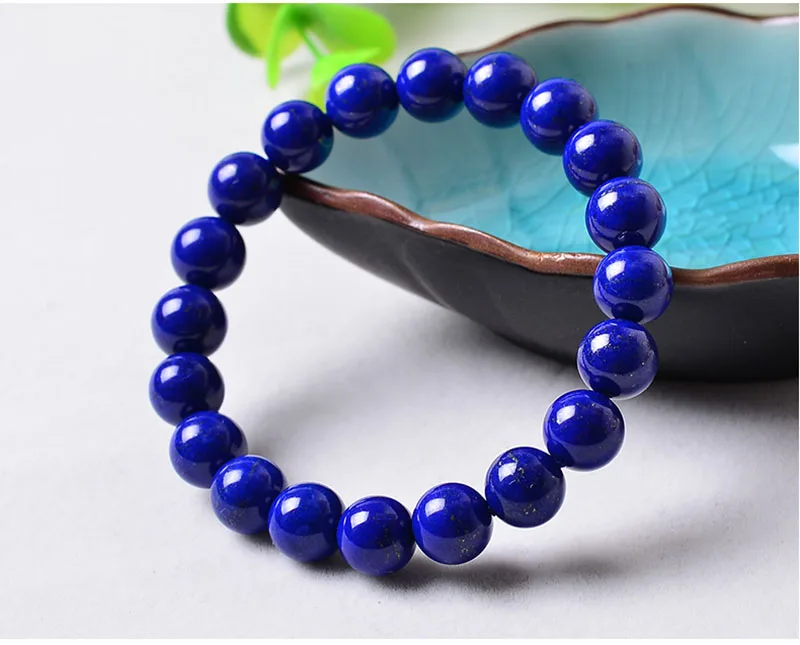 

6A Top Grade Women/Men Natural Stone Lapis Lazuli Bracelets Gems Stones