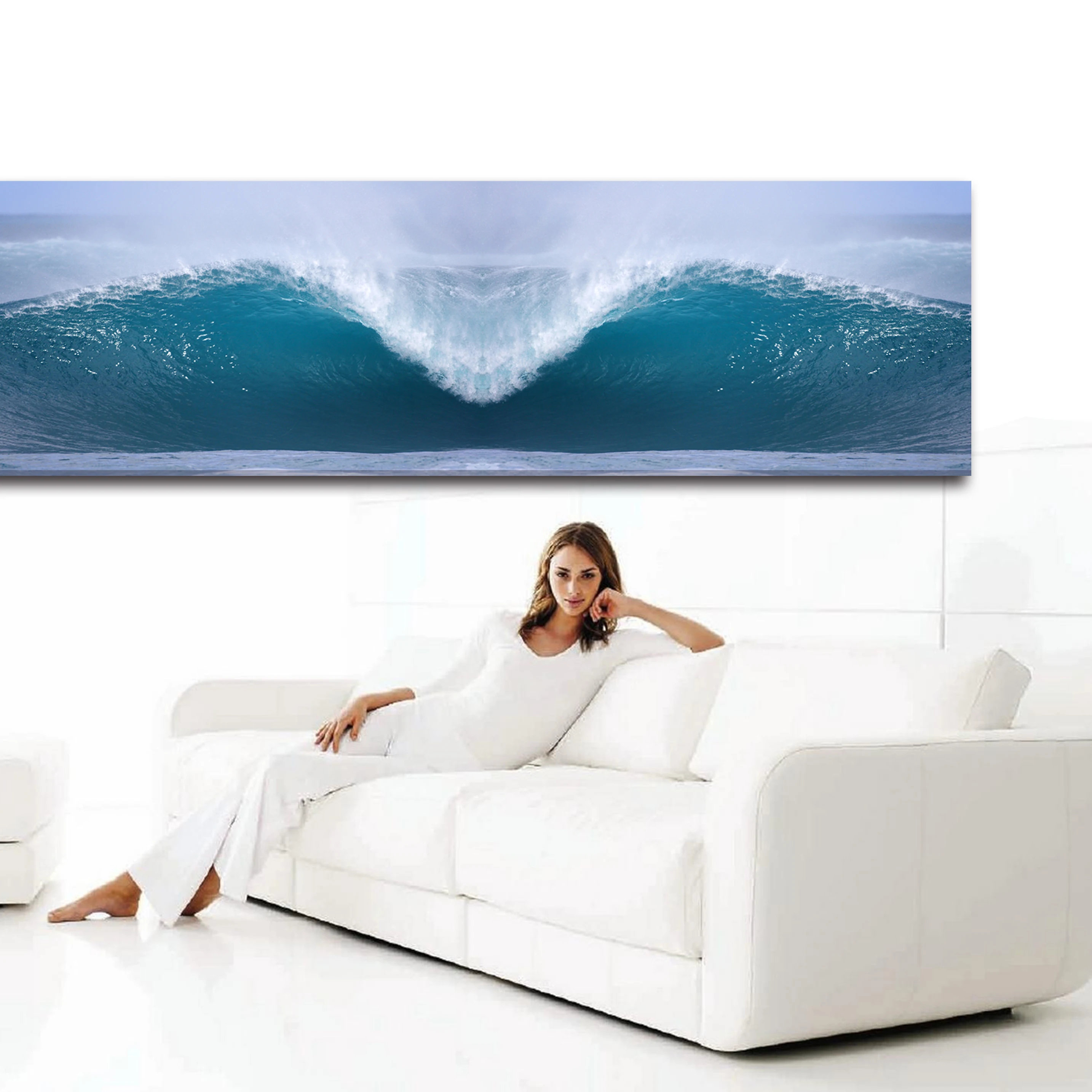 HD фотографии Книги по искусству морская волна Surf пейзаж холст печать живопись