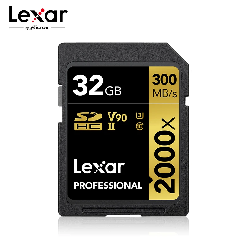 Флэш карта Lexar 128 X 32 ГБ 64 300 для цифровой зеркальной камеры 2000X 3D 4K|Карты памяти| |