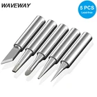 Набор наконечников для паяльника, сменные наконечники из чистой меди для электропаяльника сделай сам, 5 шт, 2.4D + 3C + I + B + K